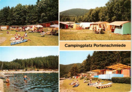 73946780 Wilhelmsdorf_Poessneck Campingplatz Portenschmiede Badestrand - Other & Unclassified