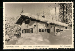 AK Neubiberg, Suttenhütte Der Ortsgruppe Neubiberg-Ottobrunn Im Schnee  - Ottobrunn