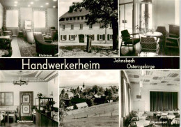 73905350 Johnsbach Osterzgebirge Handwerkerheim Klubraum Gastzimmer Panorama Spe - Autres & Non Classés