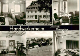 73905350 Johnsbach Osterzgebirge Handwerkerheim Klubraum Gastzimmer Panorama Spe - Sonstige & Ohne Zuordnung