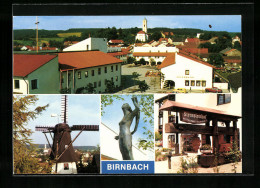 AK Birnbach / Rottal, Marktplatz Mit Volksbank, Gasthof Sternsteinhof, Mühle  - Sonstige & Ohne Zuordnung