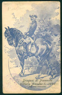 BG005 - DRAGONI DI PIEMONTE - VITTORIO AMEDEO II - ORA NIZZA CAVALLERIA - REGGIMENTALE 1910 CIRCA - Regiments