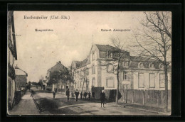 CPA Buchsweiler, Hauptstrasse Am Kaiserl. Amtsgericht  - Andere & Zonder Classificatie