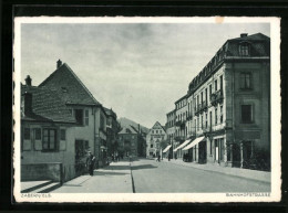 CPA Zabern, Rue De La Gare Avec Hotel Schwarzer Ochse  - Andere & Zonder Classificatie