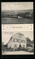 CPA Rodern, Vue Générale, Gasthaus Et Bäckerei Von Leo Landmann  - Andere & Zonder Classificatie