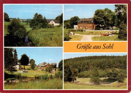 73905275 Sohl Bad Elster Teilansicht HO Gaststaette Freibad - Bad Elster