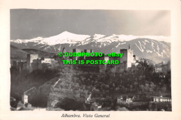 R500863 Alhambra. Vista General. Postcard - Monde
