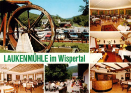 73905185 Lorch Rheingau Restaurant Cafe Laukenmuehle Im Wispertal Gastraeume Rez - Andere & Zonder Classificatie
