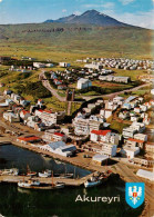 73905178 Akureyri Iceland Fliegeraufnahme - IJsland