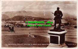 R500986 Stirling. S. A. Memorial Bruce Statue And Wallace Monument. Valentine. R - Monde