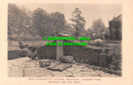 R500988 Anne Hathaway Cottage. Shottery. Garden View Showing The Old Well. Trust - Monde