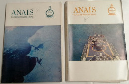 Lote De 5 Anais Do Clube Militar Naval – Anos 78, 79 E 80 - Autres & Non Classés