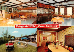 73866306 Warder Neumuenster Seegaststaette Zum Assmus Gastraeume Bar Terrasse Wa - Other & Unclassified