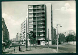 BG013 - ROMA PIAZZA ZAMA - VIA SATRICO E VIA CONCORDIA - 1959 - ANIMATA - Andere Monumenten & Gebouwen