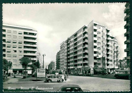 BG014 - ROMA PIAZZA S EMERENZIANA - 1950 CIRCA - ANIMATA AUTO CAR AUTOBUS - Other Monuments & Buildings