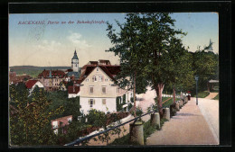 AK Backnang, Partie An Der Bahnhofstrasse  - Backnang