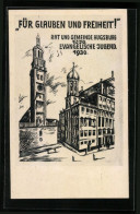 AK Augsburg, Kirche, Rat Und Gemeinde Augsburg, Evangelische Junged 1930  - Augsburg