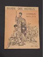 Office Du Tourisme Du Congo Belge Et Du Ruanda-Urundi 1953 Guide Des Hotels Congo Belge - Officiële Gids Hotels In Kongo - Dépliants Touristiques