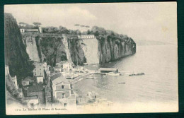 BH008 - LA MARINA DI PIANO DI SORRENTO - NAPOLI - 1908 - ANTONINO MARESCA ED - Altri & Non Classificati