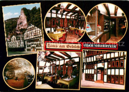 73757969 Idar-Oberstein Haus Am Gebueck Mit Gasthaus Zum Alten Goten Gaststube S - Idar Oberstein