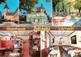 73757882 Loerrach Gasthaus Restaurant Zollstueble Gastraeume Terrasse Loerrach - Lörrach