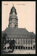 AK Dresden, Das Neue Rathaus  - Dresden