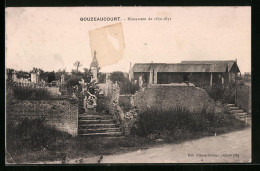 CPA Gouzeaucourt, Monument De 1870-1871  - Autres & Non Classés