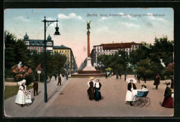 AK Berlin, Belle-Alliance-Platz Am Eingang Zur Friedrichstrasse  - Kreuzberg