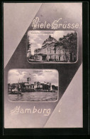 AK Hamburg, Restaurant Uhlenhorster Fährhaus, Deutsches Schauspielhaus  - Noord