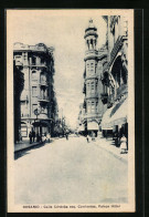 AK Rosario, Calle Cordoba Esq. Corrientes, Palace Hotel  - Argentinië