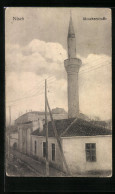 AK Nisch, Ansicht Der Moscheestrasse  - Serbia