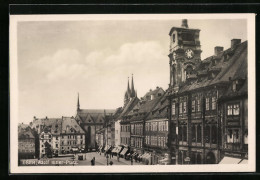 AK Eger, Rathaus Am Platz  - Tchéquie