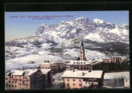 Cartolina Cortina D`Ampezzo, Panorama Mit Tofana, Dolomiten  - Sonstige & Ohne Zuordnung