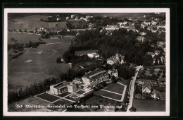 AK Bad Wörishofen, Sonnenhof Und Parkhotel Vom Flugzeug Aus  - Bad Woerishofen