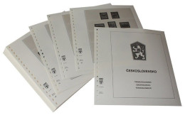 Lindner-T Tschechoslowakei 1990-1992 Vordrucke 312-90 Neuware ( - Pre-printed Pages
