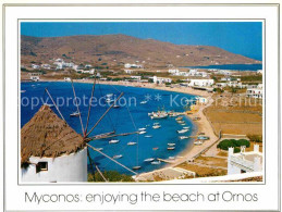 72662508 Myconos Beach At Ornos Myconos - Greece