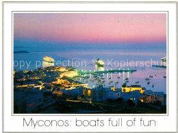 72662507 Myconos Boats Full Of Fun Myconos - Grèce