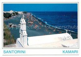 72662454 Kamari Strand Kirche Kamari - Greece