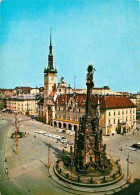 72662283 Olomouc Friedensplatz Mit Rathaus Dreifaltigkeitssaeule Olomouc  - Czech Republic