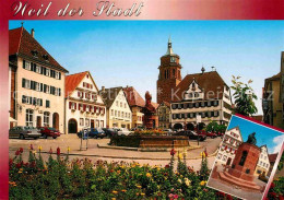 72662230 Weil Der Stadt Marktplatz Brunnen Rathaus Denkmal Weil Der Stadt - Weil Der Stadt