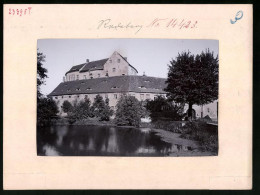 Fotografie Brück & Sohn Meissen, Ansicht Radeberg I. Sa., Blick Vom Teich Auf Das Königliches Amtsgericht  - Places