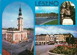 72661403 Leszno Rennbahn Kirche Teilansicht  Leszno - Polen