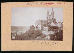 Fotografie Brück & Sohn Meissen, Ansicht Meissen I. Sa., Blick Vom Schottenberg Auf Die Albrechtsburg Und Den Dom  - Orte