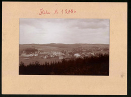 Fotografie Brück & Sohn Meissen, Ansicht Flöha I. Sa., Gesamtansicht Der Ortschaft  - Orte