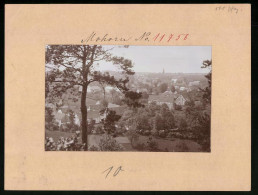 Fotografie Brück & Sohn Meissen, Ansicht Mohorn, Panorama Der Ortschaft Mit Fachwerkhäusern  - Places