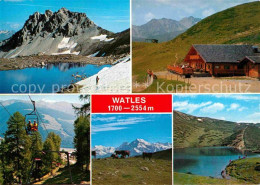72661146 Vinschgau Val Venosta Wandergebiet Watles See Panorama Berggasthaus Ses - Autres & Non Classés