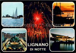 72658277 Lignano Feuerwerk Segelboot  Lignano - Otros & Sin Clasificación