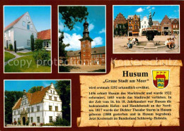 72655663 Husum Nordfriesland Storm-Haus Schloss Markt  Husum - Husum