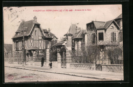 CPA Nogent-sur-Seine, Avenue De La Gare  - Nogent-sur-Seine