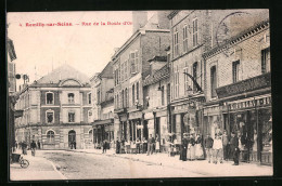 CPA Romilly-Sur-Seine, Rue De La Boule D'Or  - Romilly-sur-Seine
